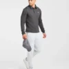 Precision Langarm-Pullover mit Kragen