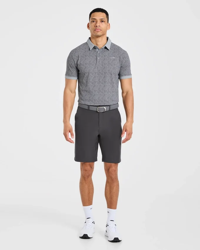 Precision Leopard Polo