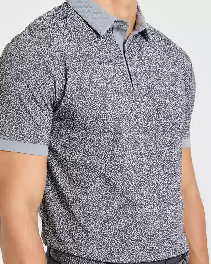 Precision Leopard Polo