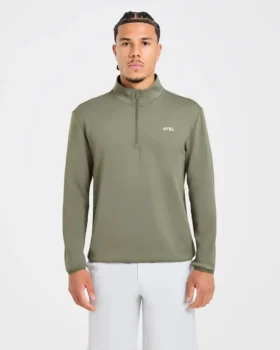 Precision Pullover mit 1/4-Reißverschluss