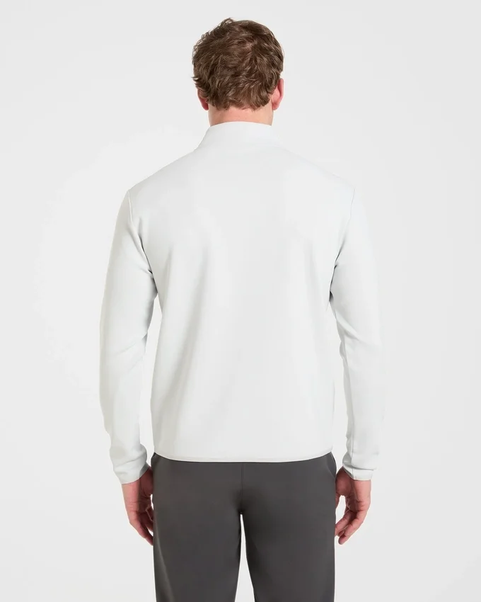 Precision Pullover mit 1/4-Reißverschluss