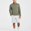 Precision Pullover mit 1/4-Reißverschluss