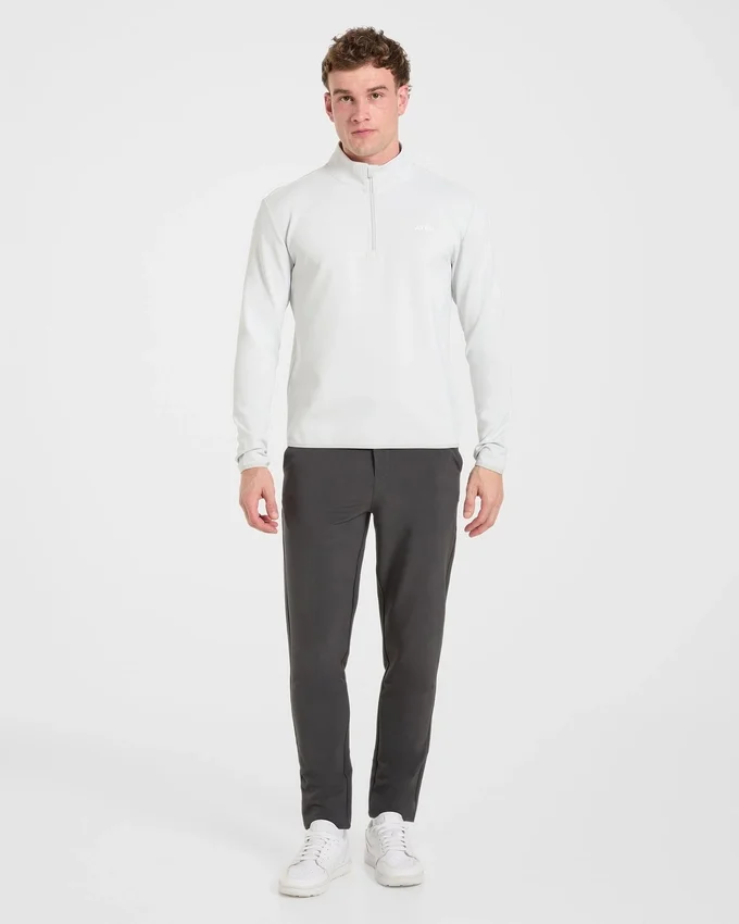 Precision Pullover mit 1/4-Reißverschluss