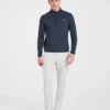 Precision Pullover mit 1/4-Reißverschluss