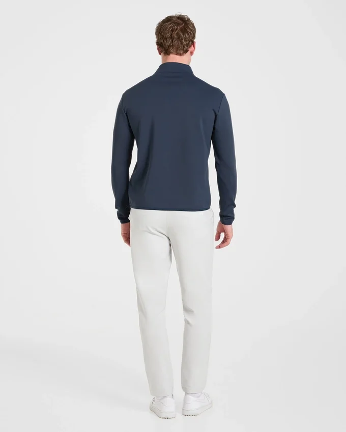Precision Pullover mit 1/4-Reißverschluss