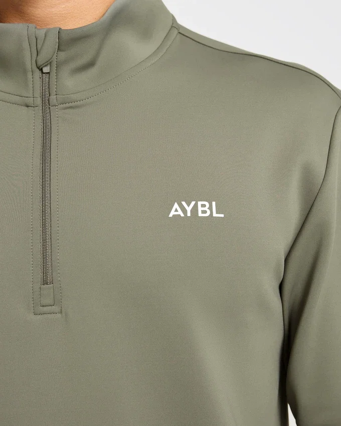 Precision Pullover mit 1/4-Reißverschluss