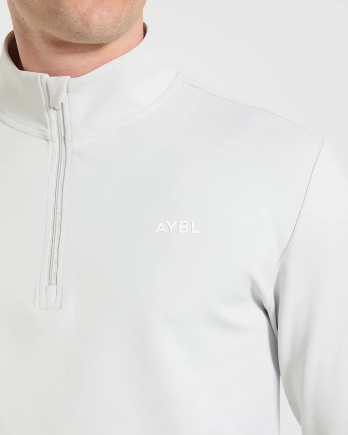 Precision Pullover mit 1/4-Reißverschluss