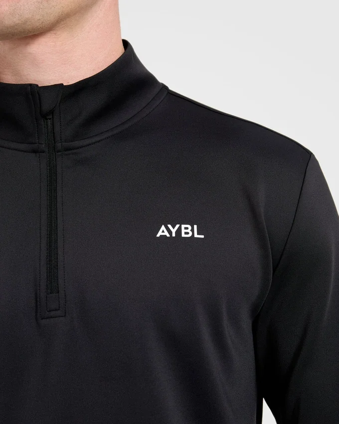 Precision Pullover mit 1/4-Reißverschluss