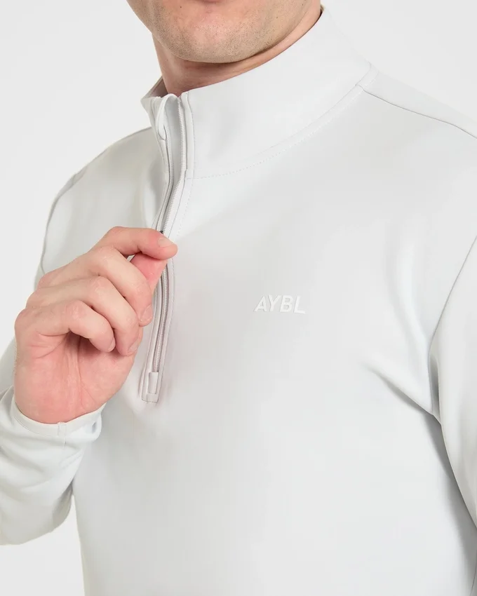 Precision Pullover mit 1/4-Reißverschluss