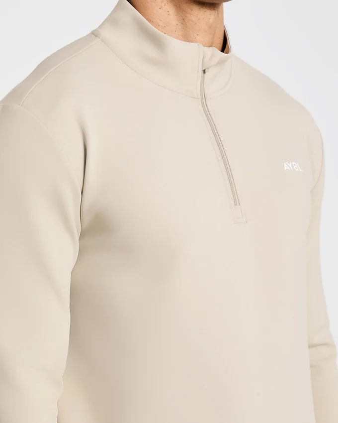 Precision Pullover mit 1/4-Reißverschluss