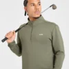 Precision Pullover mit 1/4-Reißverschluss