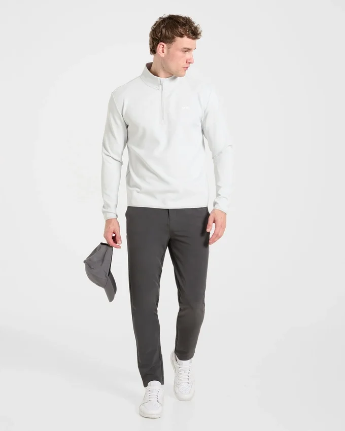 Precision Pullover mit 1/4-Reißverschluss