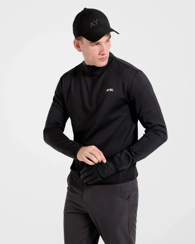 Precision Pullover mit 1/4-Reißverschluss