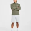 Precision Pullover mit 1/4-Reißverschluss
