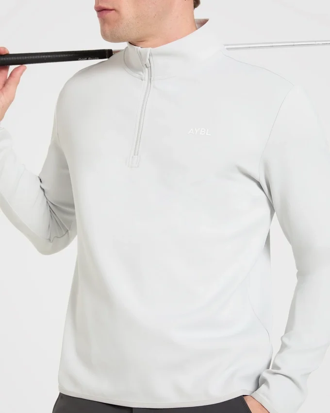 Precision Pullover mit 1/4-Reißverschluss