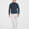 Precision Pullover mit 1/4-Reißverschluss