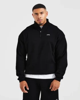 Rebound Pullover mit 1/4-Reißverschluss