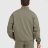 Rebound Pullover mit 1/4-Reißverschluss