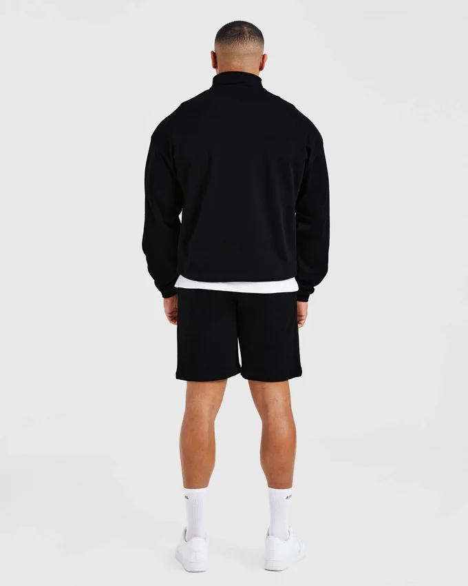 Rebound Pullover mit 1/4-Reißverschluss