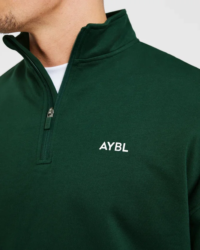 Rebound Pullover mit 1/4-Reißverschluss