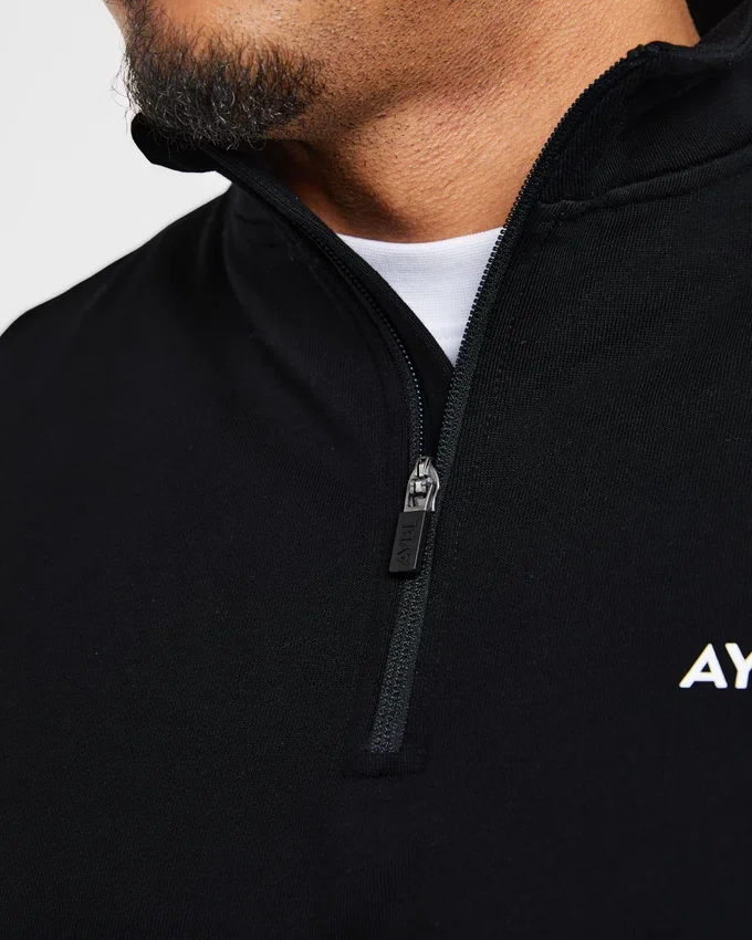 Rebound Pullover mit 1/4-Reißverschluss