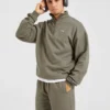 Rebound Pullover mit 1/4-Reißverschluss
