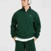 Rebound Pullover mit 1/4-Reißverschluss