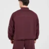 Restore Oversized-Pullover mit 1/4-Reißverschluss