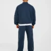 Restore Oversized-Pullover mit 1/4-Reißverschluss