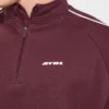 Restore Oversized-Pullover mit 1/4-Reißverschluss