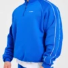 Restore Oversized-Pullover mit 1/4-Reißverschluss