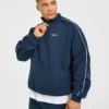 Restore Oversized-Pullover mit 1/4-Reißverschluss