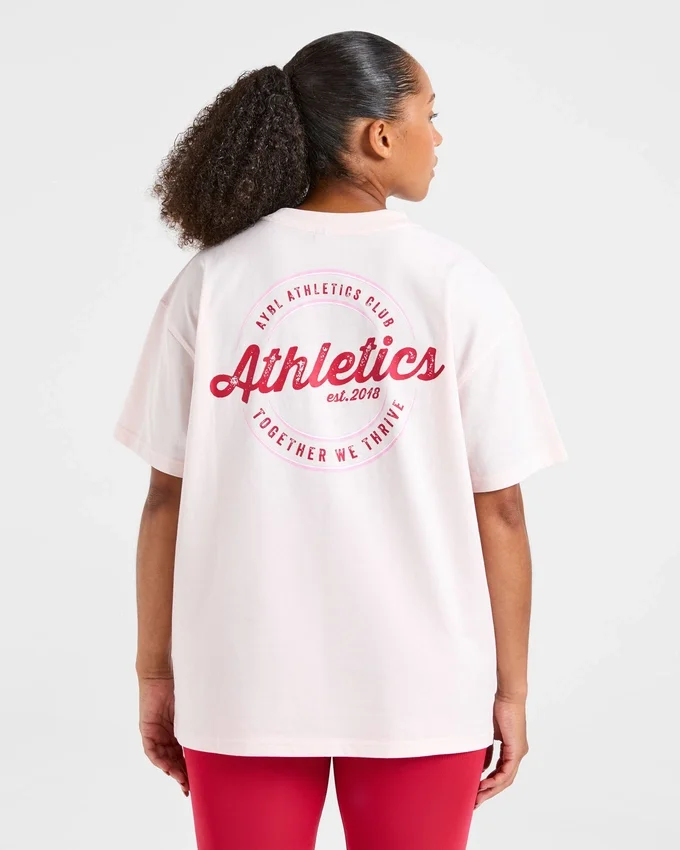 Retro Athletics Club Oversize-T-Shirt