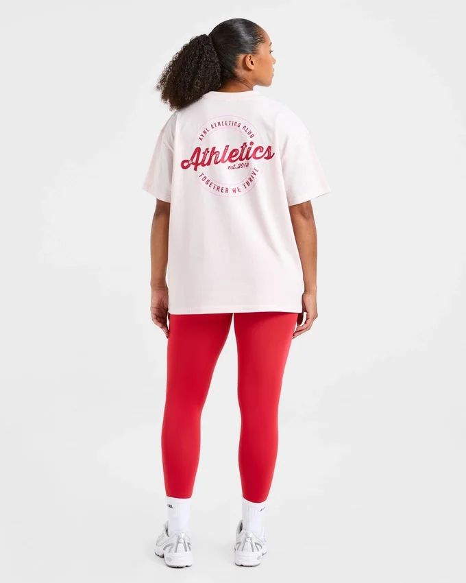 Retro Athletics Club Oversize-T-Shirt