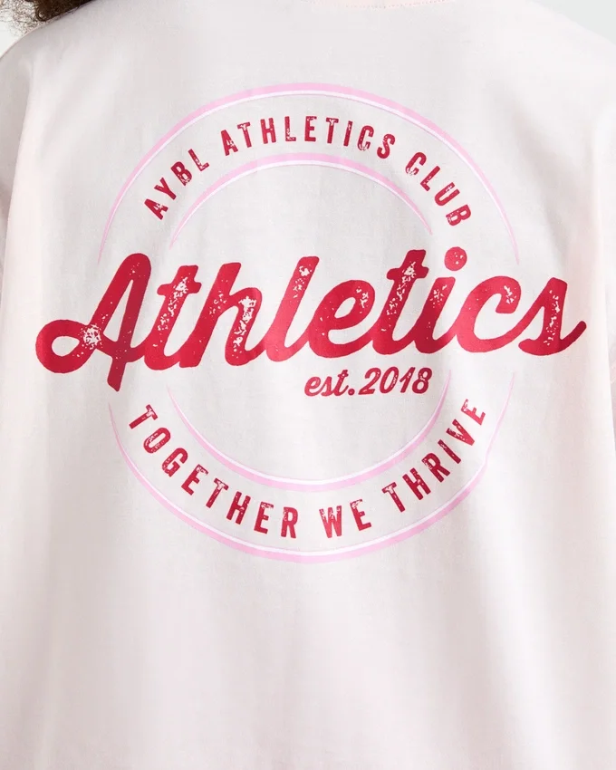 Retro Athletics Club Oversize-T-Shirt