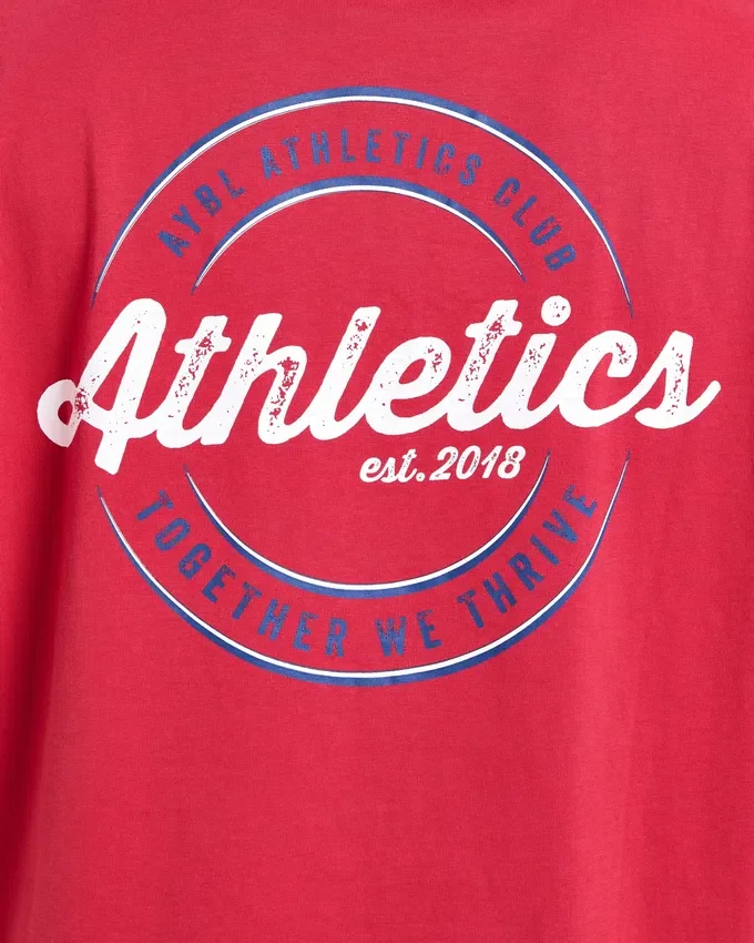 Retro Athletics Club Oversize-T-Shirt