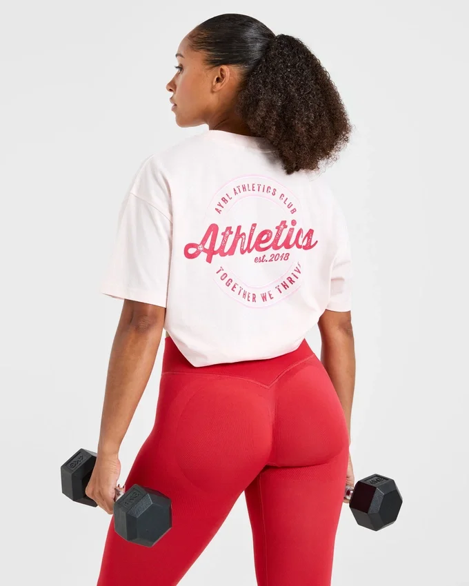 Retro Athletics Club Oversize-T-Shirt