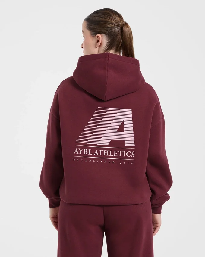 Retro Athletics Oversize-Hoodie