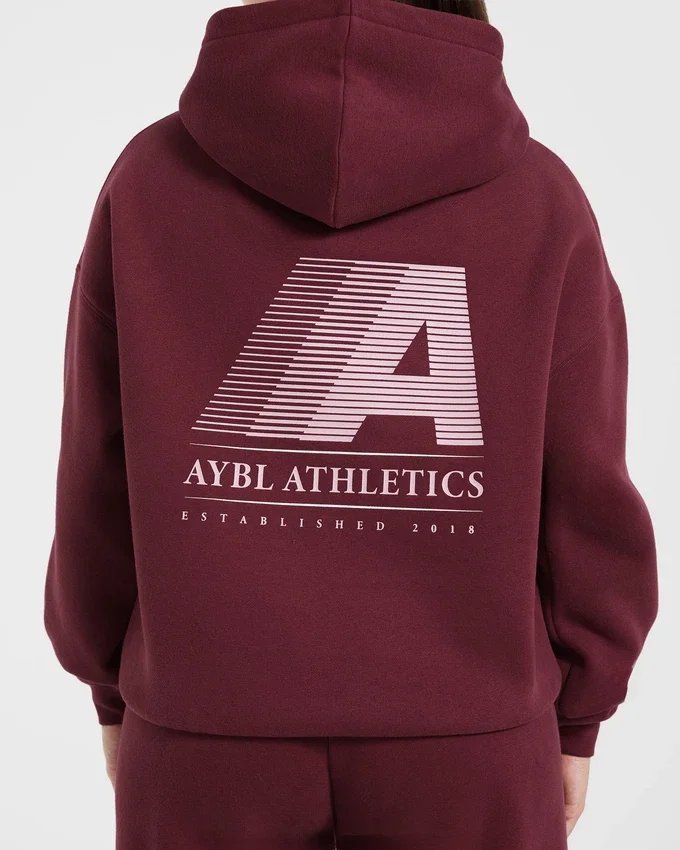 Retro Athletics Oversize-Hoodie