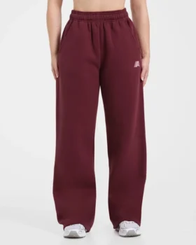 Retro Athletics Oversized-Jogginghose mit geradem Bein