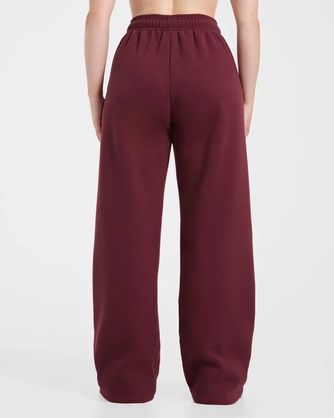 Retro Athletics Oversized-Jogginghose mit geradem Bein