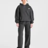 Retro Athletics Oversized-Jogginghose mit geradem Bein