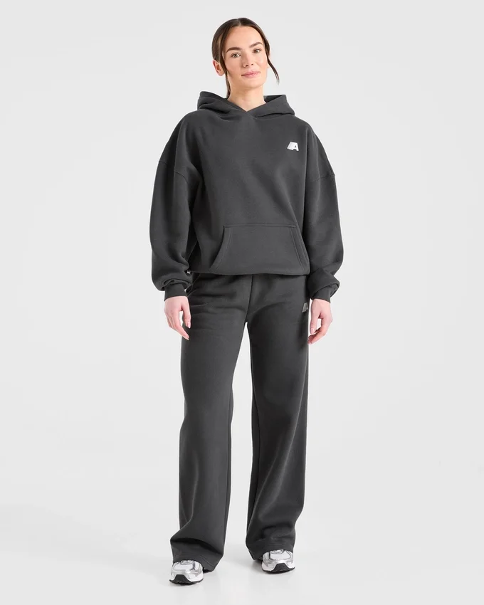 Retro Athletics Oversized-Jogginghose mit geradem Bein