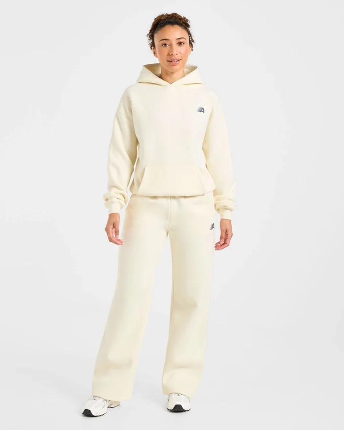 Retro Athletics Oversized-Jogginghose mit geradem Bein