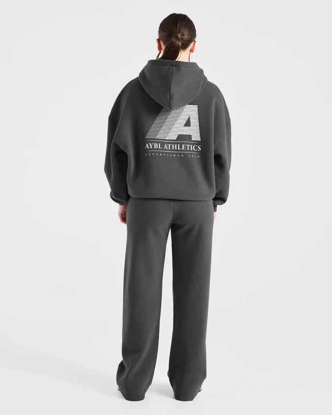 Retro Athletics Oversized-Jogginghose mit geradem Bein
