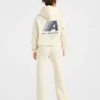 Retro Athletics Oversized-Jogginghose mit geradem Bein