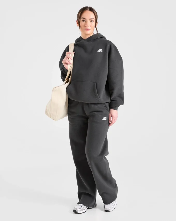 Retro Athletics Oversized-Jogginghose mit geradem Bein