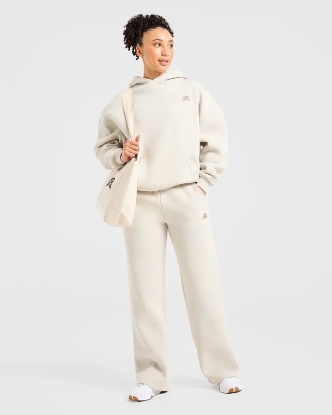 Retro Athletics Oversized-Jogginghose mit geradem Bein