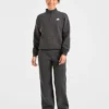Retro Athletics Oversized-Pullover mit 1/4-Reißverschluss