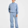 Retro Athletics Oversized-Pullover mit 1/4-Reißverschluss
